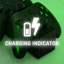 snakebyte Xbox Twin Charge SX - Black - Xbox Series X Charging Station for Series X Controller, Charger for 2 Wireless Controllers, 2 Batteries Rechargeable 800mAh, LED Charge Status, Series X Design
