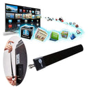 Clear TV Key HDTV FREE Digital Indoor Antenna Ditch Cable As Seen on Television