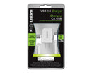 UNIDEN AC CHARGER WITH APPLE LIGHTNING 6FT. FABRIC SYNC & CHARGE CABLE