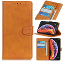 Premium Luxury Magnetic Leather Flip Wallet Case for Samsung S22 black, brown