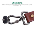Genuine Leather Camera Shoulder Strap Adjustable