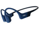 Shokz OpenRun Mini Bone Conduction On-Ear Bluetooth Headphones Blue