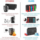 Joy Con Controller Charger Dock Stand Station Holder for Nintendo Switch