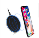 10W Qi Wireless Charger Pad LED Light Fast Charging Wireless.