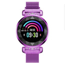 H2 women smart watch stainless steel.
