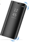 mirror flip leather phone case for Samsung Galaxy S8
