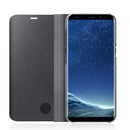 mirror flip leather phone case for Samsung Galaxy S9+