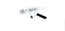 Retrak Essentials Retractable Auxiliary Cable + Mic Black 2.6 Feet