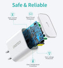 Q5004 CHOETECH PD Fast Type C Wall Charger 20W Compatible IPhone 12 Pro Max/12 Mini/11 Pro Max